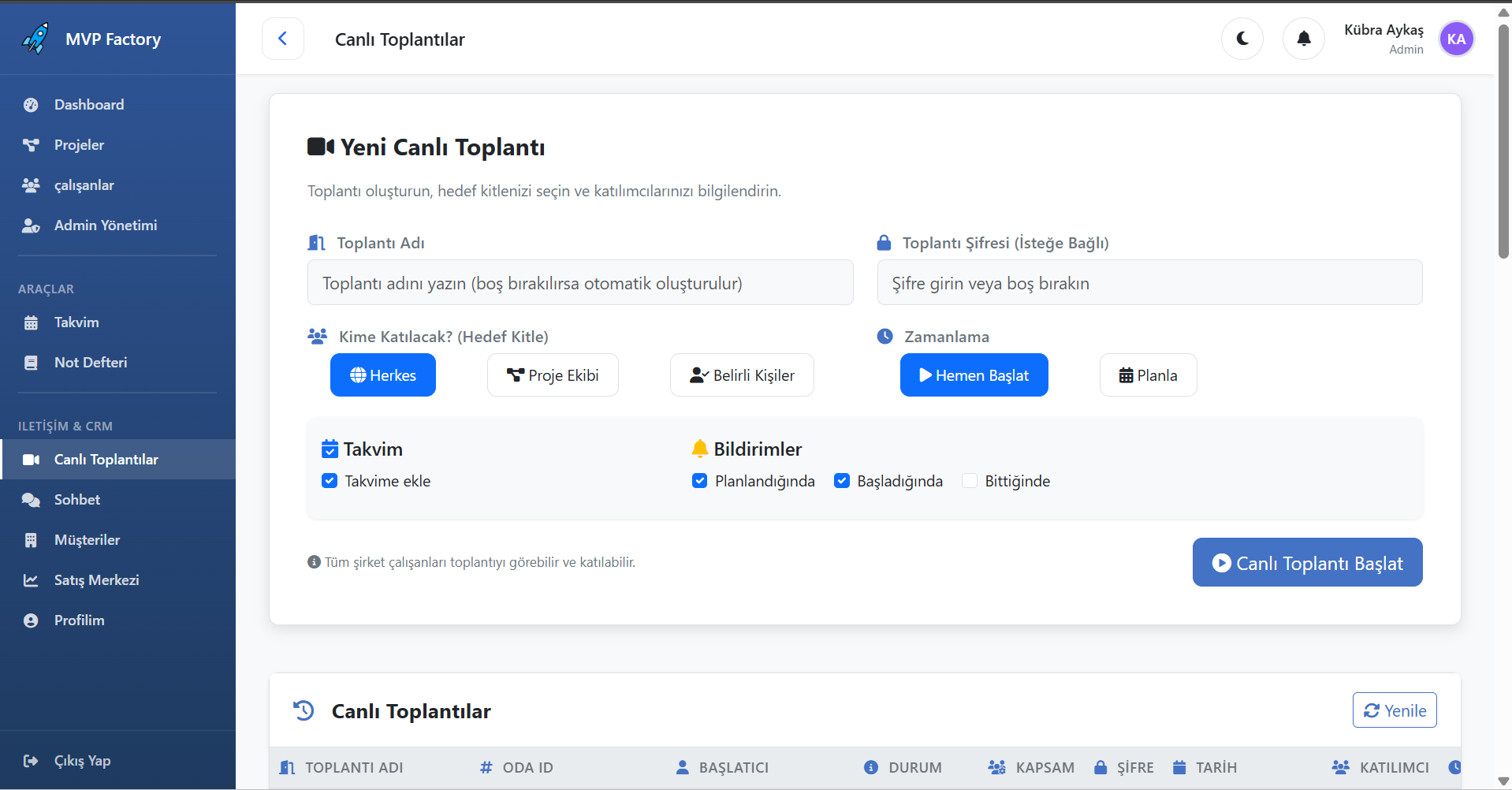 Project Management System Preview 4